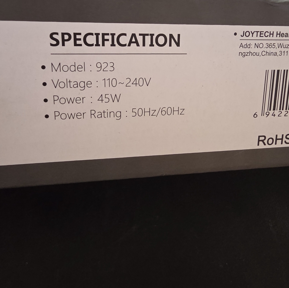 Sejoy 2-in-1 Flat Iron & Straightening Brush - Picture 5 of 5